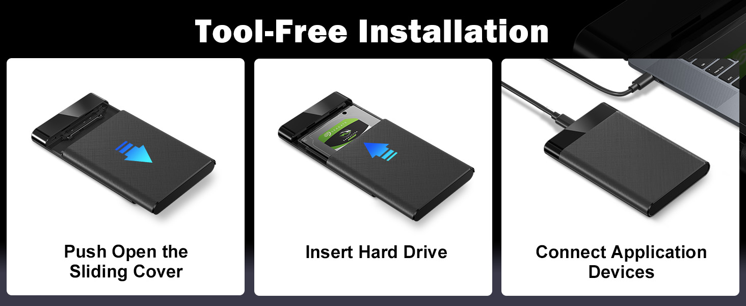 PiBOX INDIA USB 2.5 HDD SSD ENCLOSURE - EBC 4