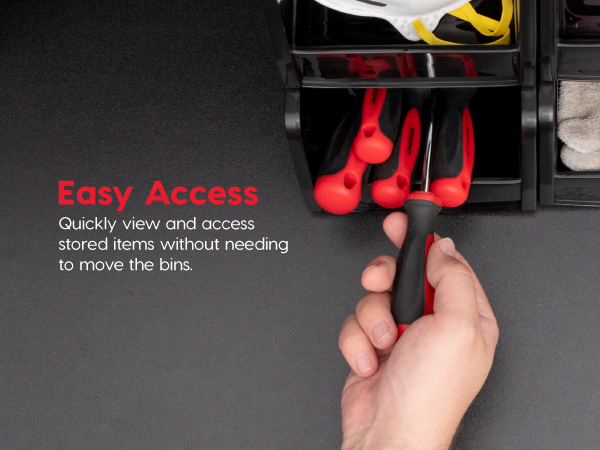 Amazon.com: IRIS USA Stackable Storage Bins Open Front, 24