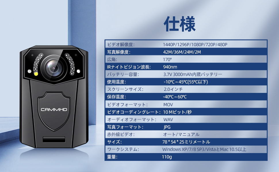 スマートフォン 本体 デュアルカメラ 付属品あり スパイダーズX 置時計型小型カメラ 1080P C-505