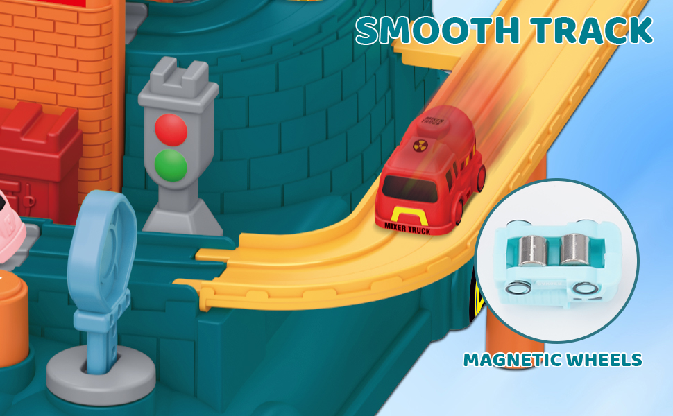 onthego Race Track Sets Car Toys Toy Life Car Adventure