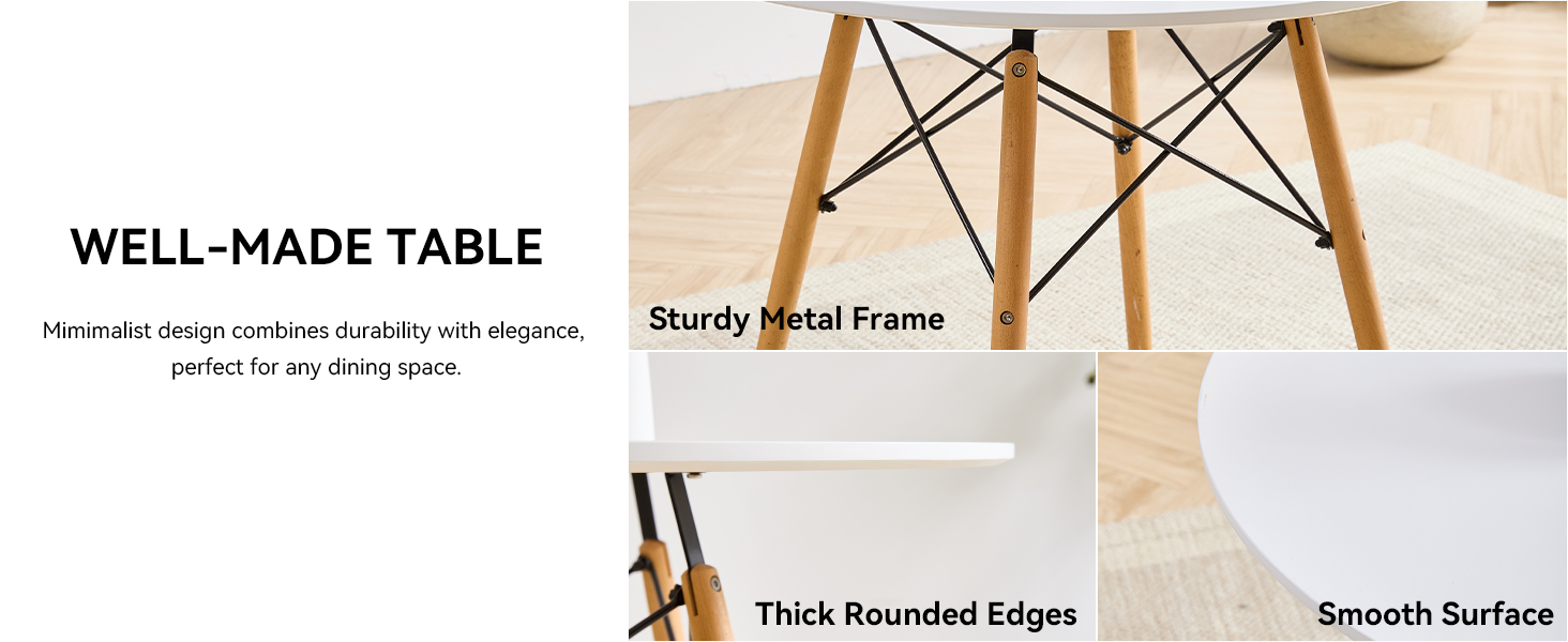 dining room table set for 4