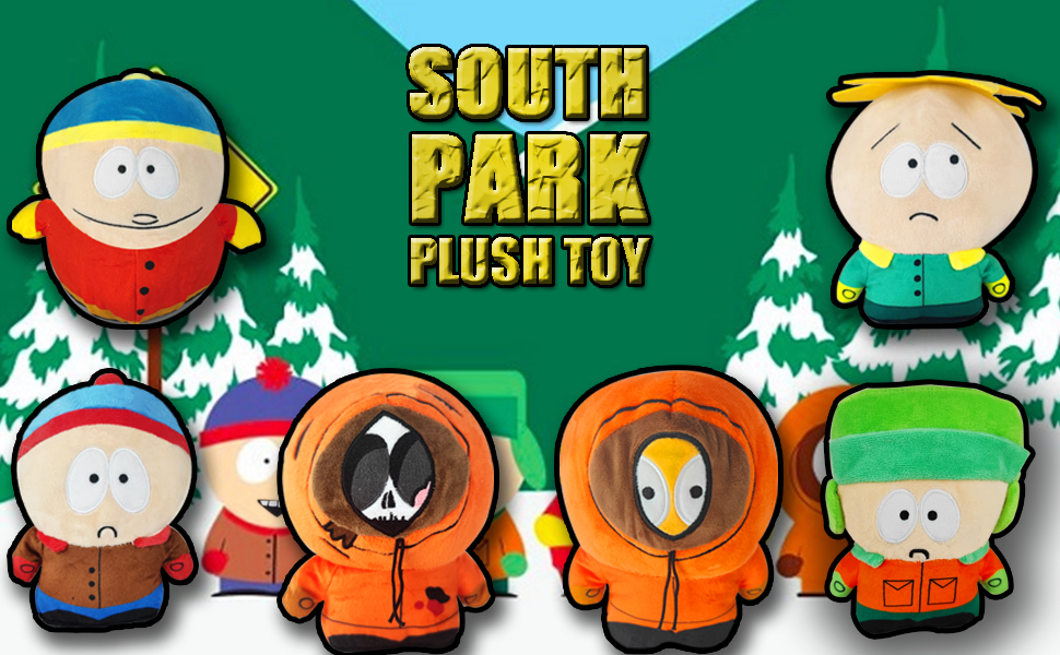 Amazon.com: jotopa South North Park 8'' Plush Toys Set