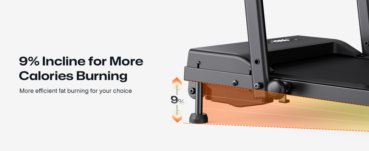 walking pad with incline