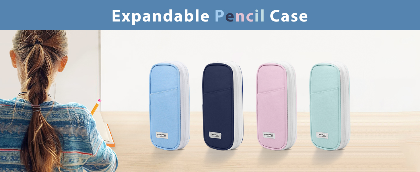 expandable pencil pouch