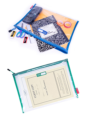 large clear waterproof document pouch file folders for important documents school art supplies case