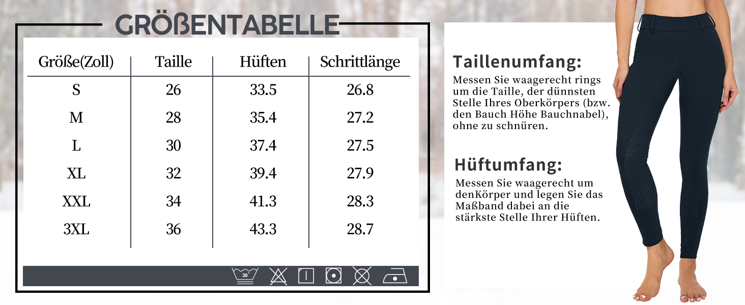 reithose damen winter