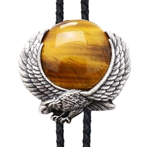 【ヴィンテージ】イーグルゴールド×ループタイ Amazon.co.jp: [Bowties.jp] タイガーアイ イーグル ループタイ