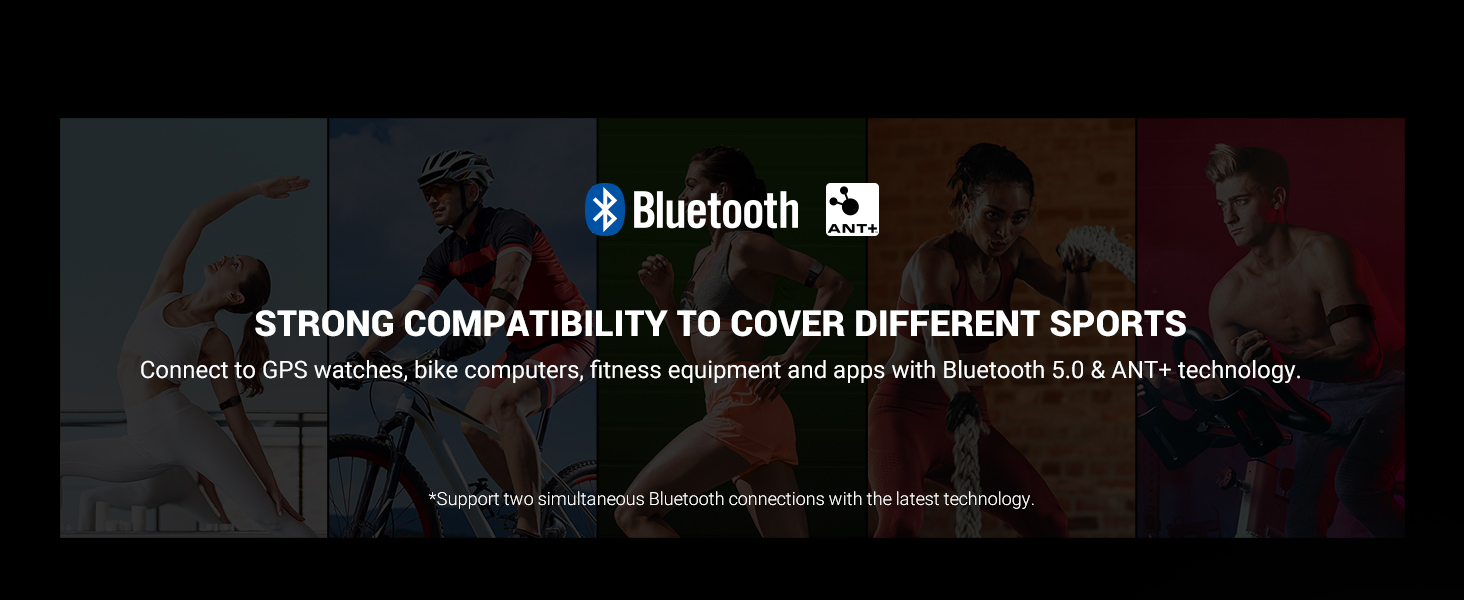 heart rate monitor ant bluetooth