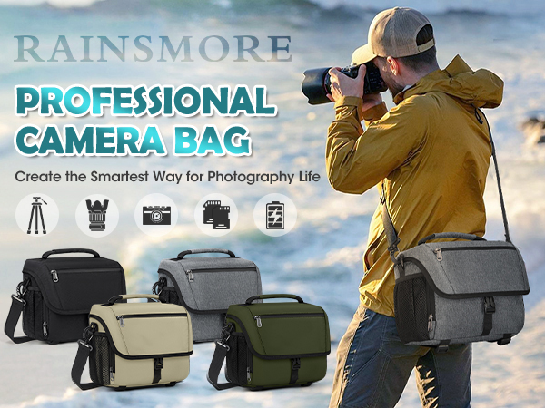 Camera bag for professional use レインコート付き Amazon.com : Cwatcun Camera Backpack with Rain Cover, Tripod