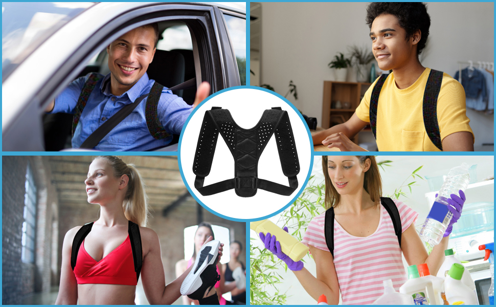 back straightener posture corrector for women upper back support brace for men posture support