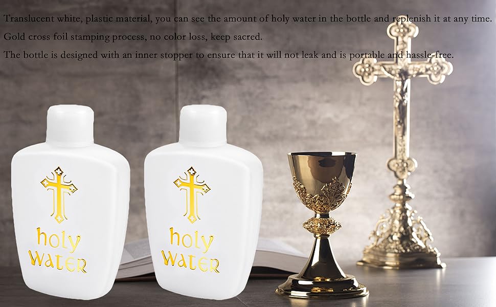 ZPOYOT 20 Pieces 60ml Holy Water Container Bottles Plastic