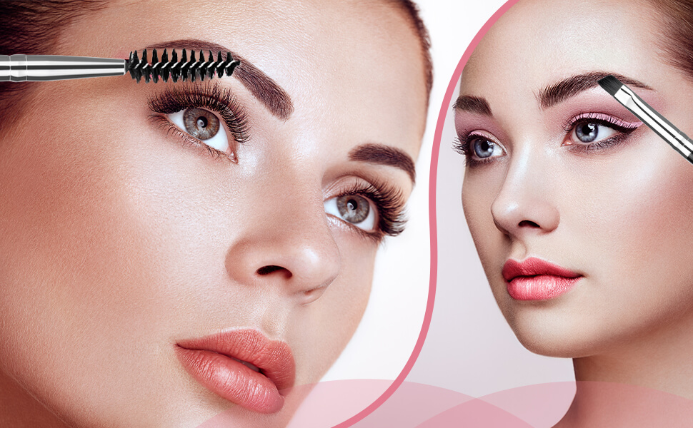 Eyelash Mascara Guard Eyelash Comb Eyebrow Brush Mascara