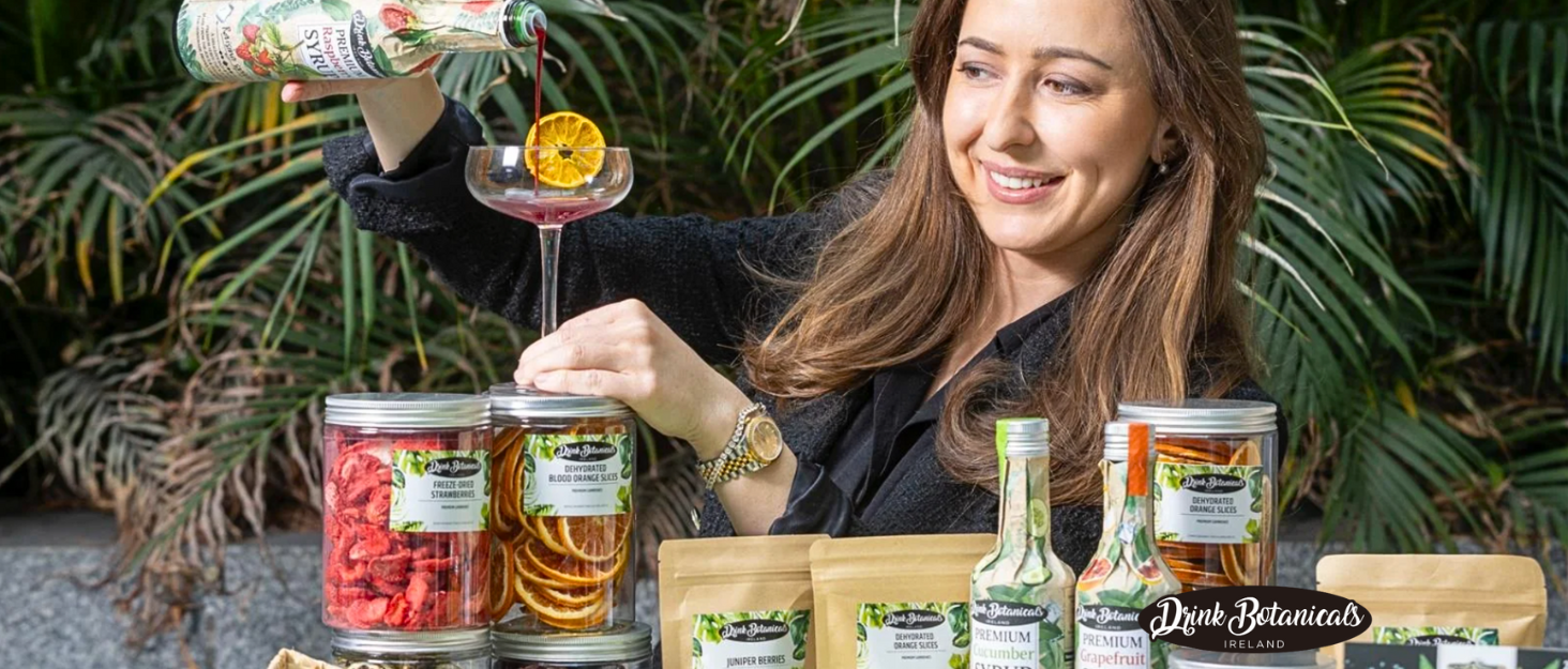 Drink Botanicals Ireland dried fruit garnish syrup amazon supplier 