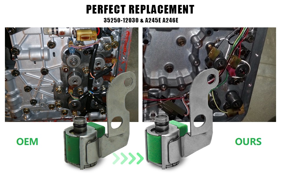 Upgrade Transmission Shift Solenoid Valve Replace 35250