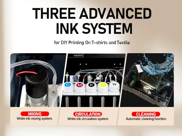 LV　プリンター Amazon.com: DSV DTF Printer A3 L1800 Transfer Printer Direct