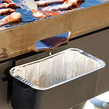 20 Pack Blackstone Grease Cup Liners, Grease Catcher Liner, Aluminum Foil Drip Pan