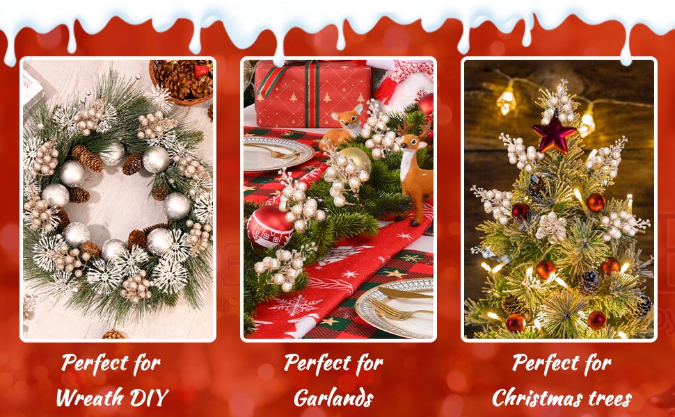 Waipfaru 18 Pack Christmas Tree Decorations, Christmas Tree