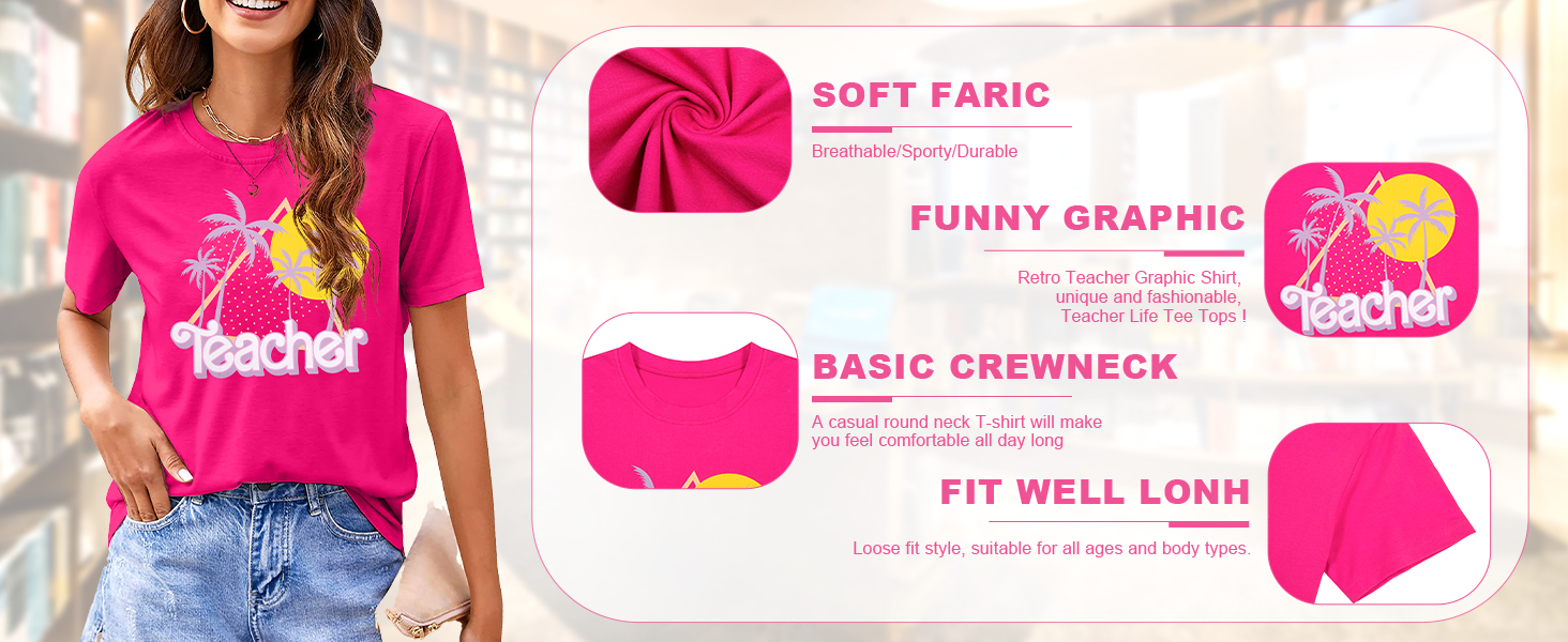Teacher Shirts for Women