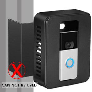 Amazon.com: Video Ring Doorbell Holder for Apartment Door, No-Drill