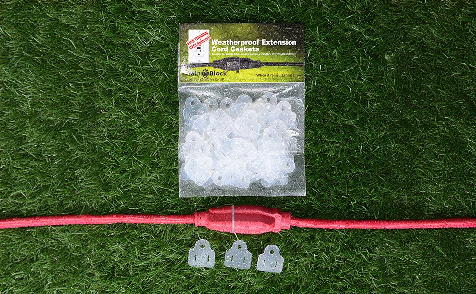 Weatherproof Gaskets for Outdoor Electrical Connections. (5 Pack