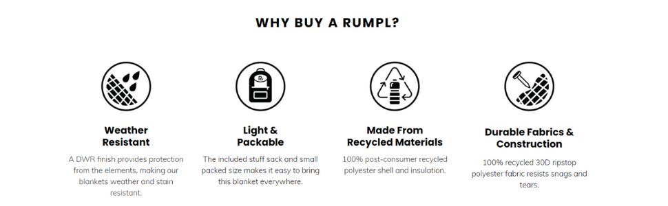 why buy a rumpl blanket