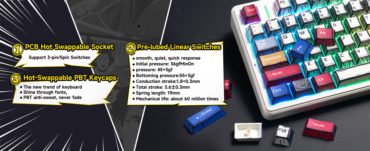 gaming keyboard wireless