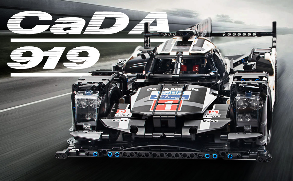 Amazon.co.jp: CaDA ブロックキット スポーツカー 1,586ピース