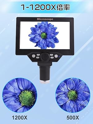 デジタル顕微鏡 マイクロスコープ USB顕微鏡 最大倍率1200X LEDライト Amazon.co.jp: デジタル顕微鏡 マイクロスコープ USB電子顕微鏡