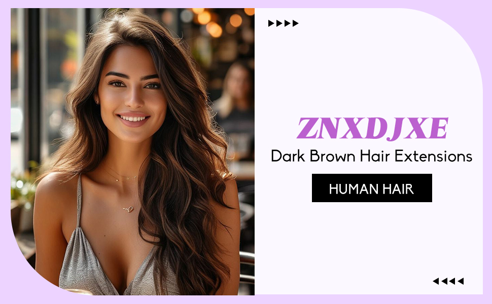 dark brown hair extensions human hair clip in extensions clip in extensions real hair extensions