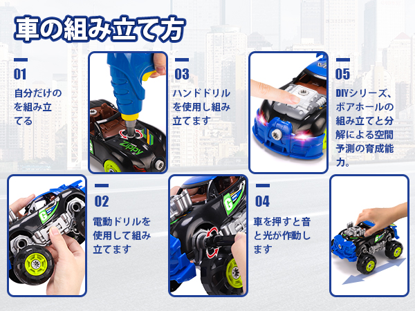 自作おもちゃ Amazon.co.jp: REMOKING 大工 おもちゃ 3IN1 車おもちゃ