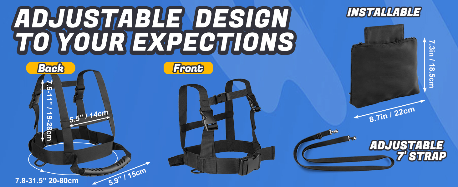 Odoland Ski and Snowboard Training Harness, Toddler Skiing Harness