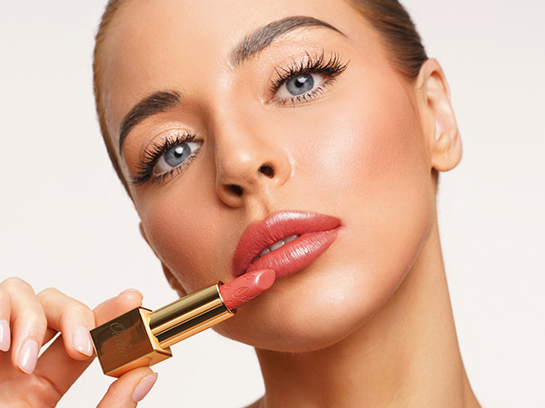 Orange Lipstick