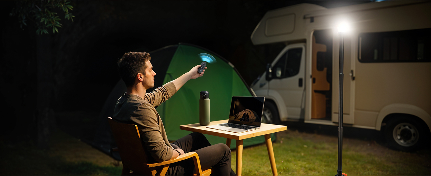 remote control for work light with tripod