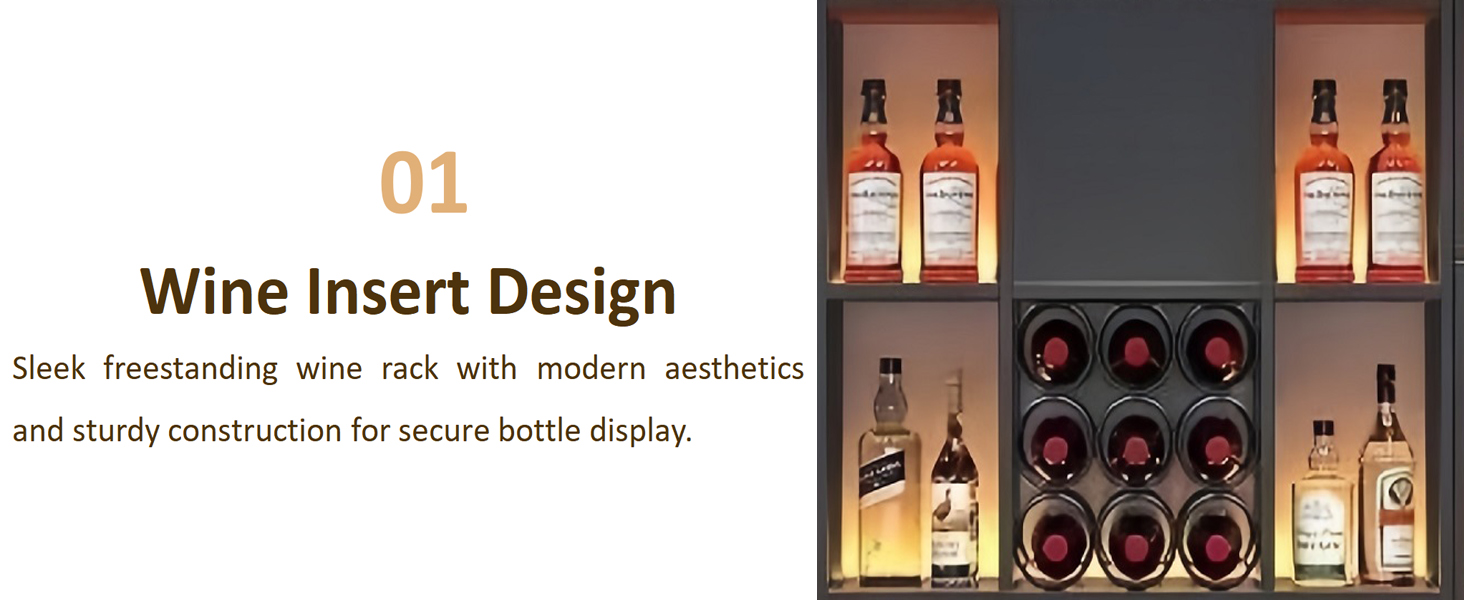 bar shelf for liquor bottles