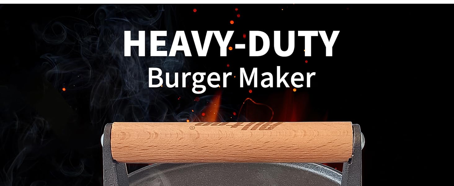 Cast Iron Burger Press