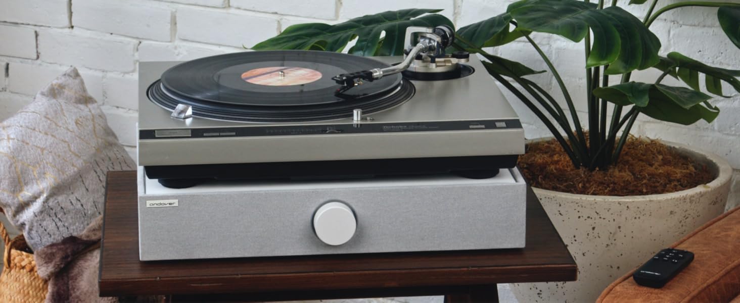 Works with any turntable