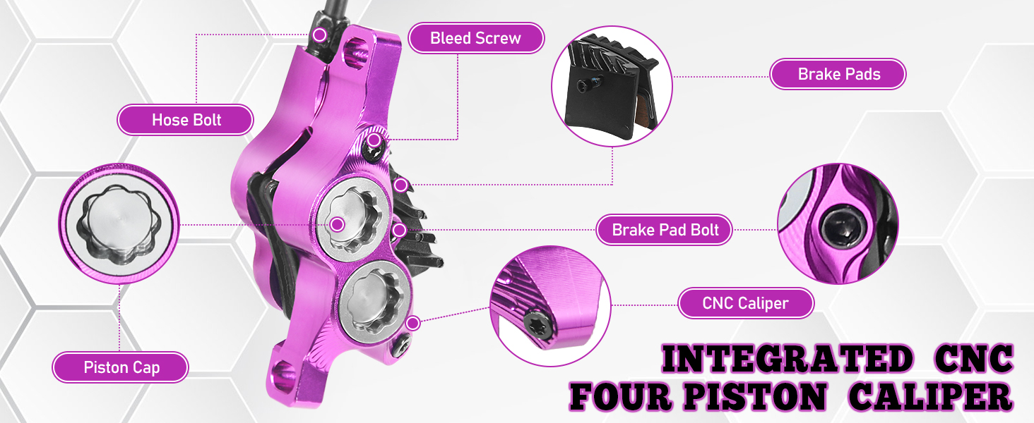 IIIPRO IV4 brake caliper specification