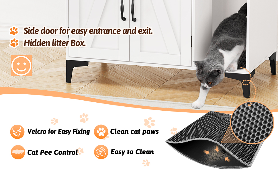 Cat Litter Box Enclosure Furniture