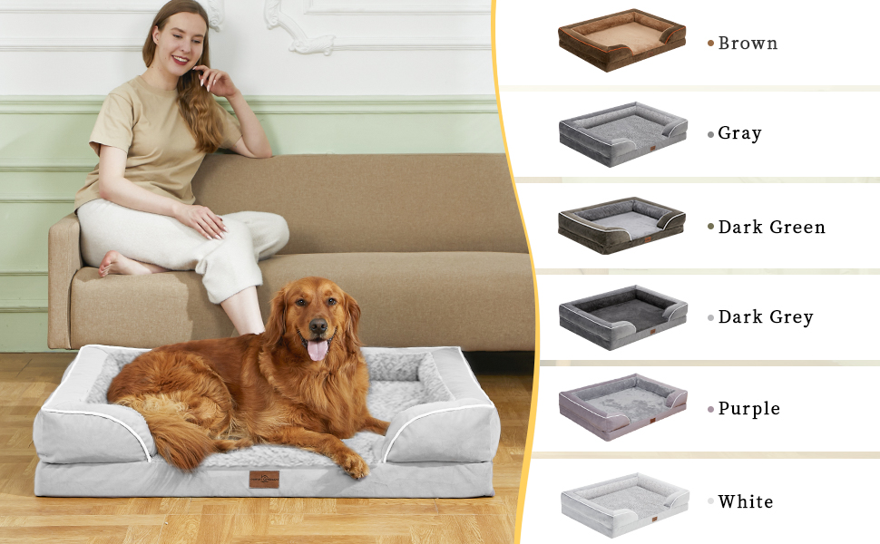 Comfort Expression Dog Beds for Large Dogs, Large Dog Bed