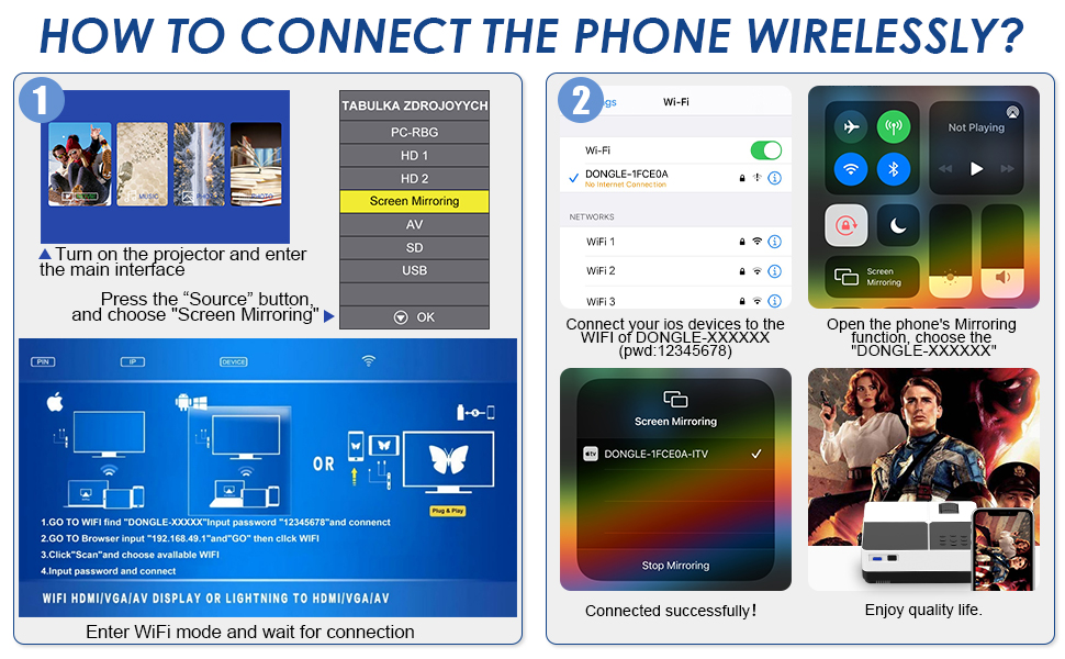 connect the phone