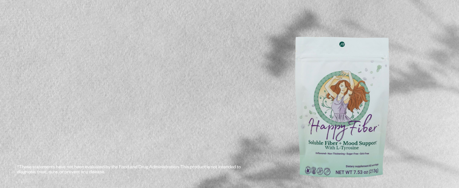 menolabs happy fiber powder supplement gut microbiome digestion support