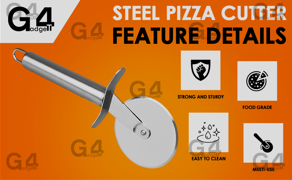 pizza cutter pizza peel pizza paddle pizza accessories pizza slicing tool Steel Pizza Cutter Wheel