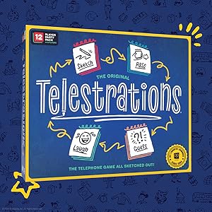 Telestrations 12 Player game 2nd ed