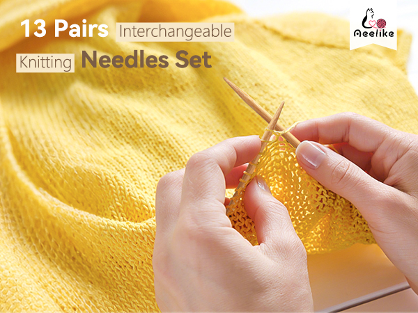 interchangeable circular knitting needles