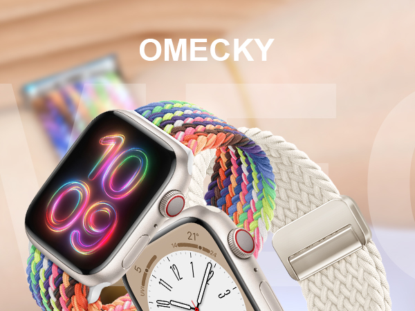 Amazon.com: OMECKY Magnetic Braided Loop Band Compatible