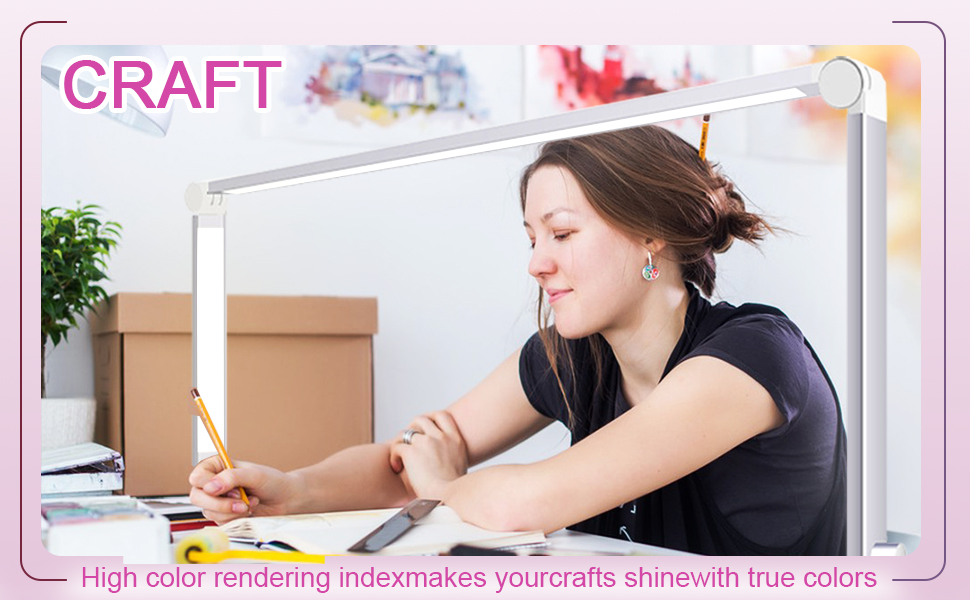half moon light nail desk