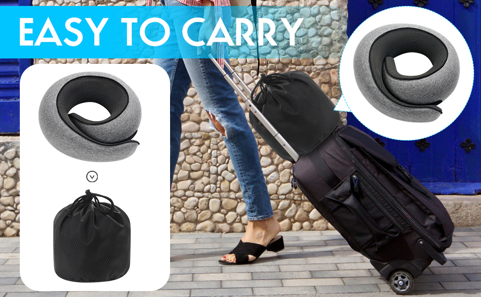 Memory Foam Neck Travel Pillow