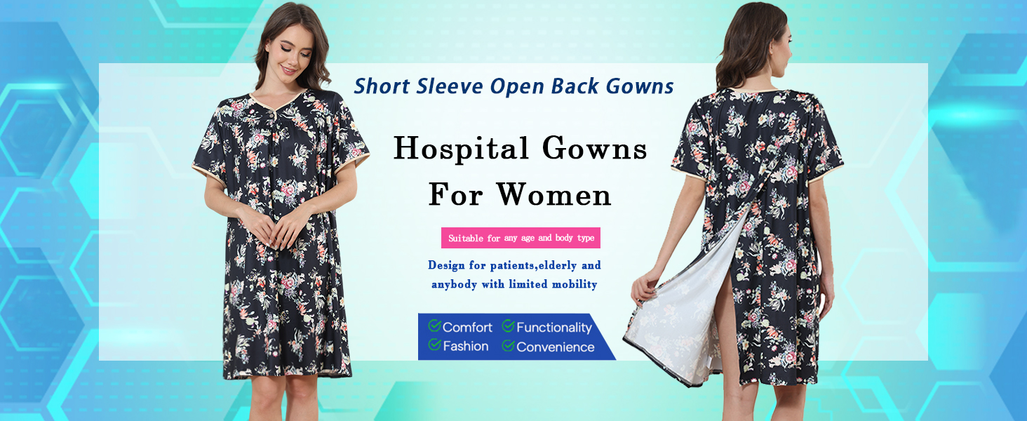 HOSPITAL GOWNS FOR WOMEN