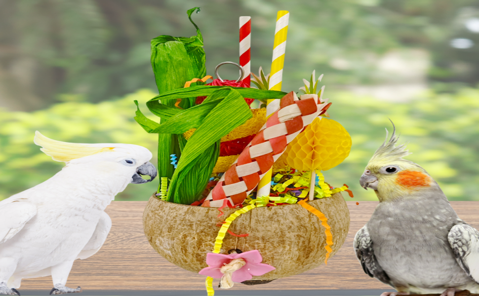 cockatiel toys foraging cockatiel toys for bird cage cockatiel toys and perches bird toys shredding