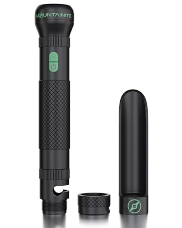 camping lamp battery powered waterproof backpacking trowel hammer hiking stake poop multifunctional 